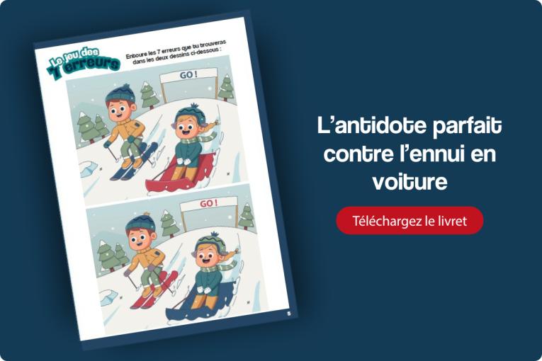 Direction la montagne : le guide ultime pour occuper les enfants en voiture.