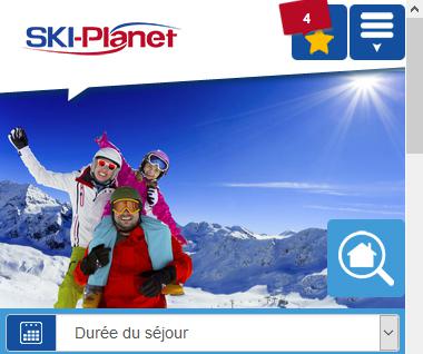 Nouveau : site mobile Ski-Planet.com