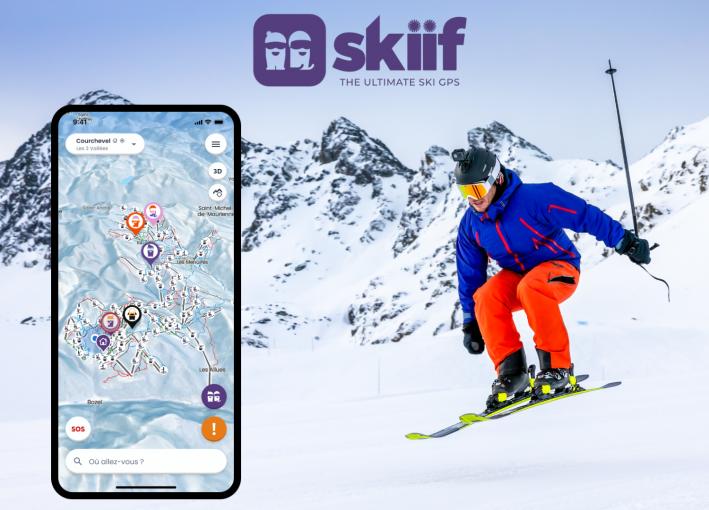 Skiif, l’application qui révolutionne votre journée au ski 