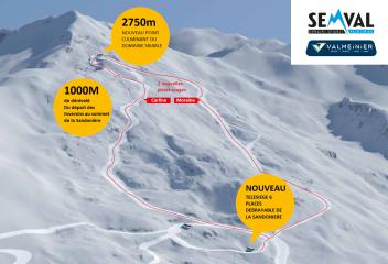 Extension du domaine skiable de Valmeinier