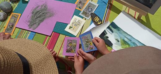 Activité manuelle : ateliers créatifs