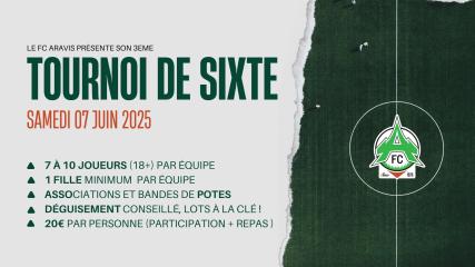 Tournoi de sixte du F.C des Aravis