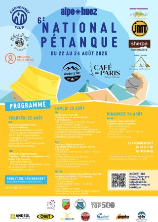 National Pétanque de l'Alpe d'Huez