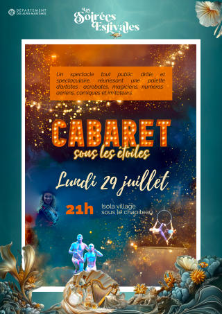 Soirées Estivales : Cabaret sous les étoiles