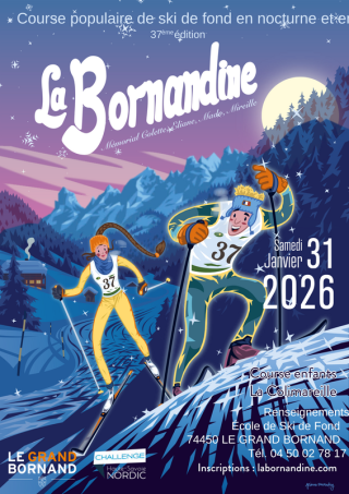 Course populaire de ski de fond : 