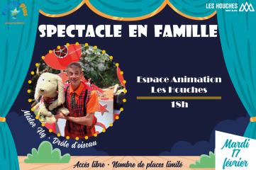 Spectacle en famille - Drôle d'oiseau