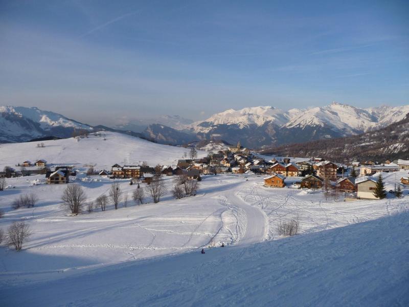 Wynajem na narty Domek górski triplex 4 pokojowy  dla 8 osób - Chalet l'Agnelin - Albiez Montrond - Zima na zewnątrz