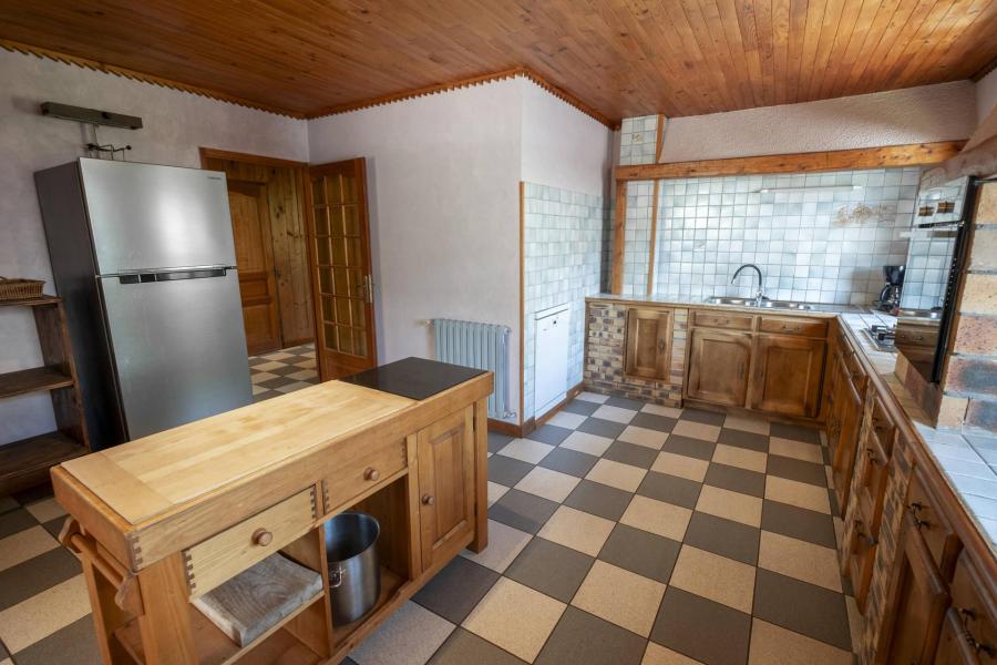 Ski verhuur Chalet duplex 7 kamers 14 personen - Gîte Perce-Neige - Albiez Montrond - Woonkamer