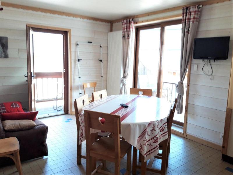 Rent in ski resort 2 room apartment 5 people (2) - Résidence l'Ancolie - Albiez Montrond - Living room