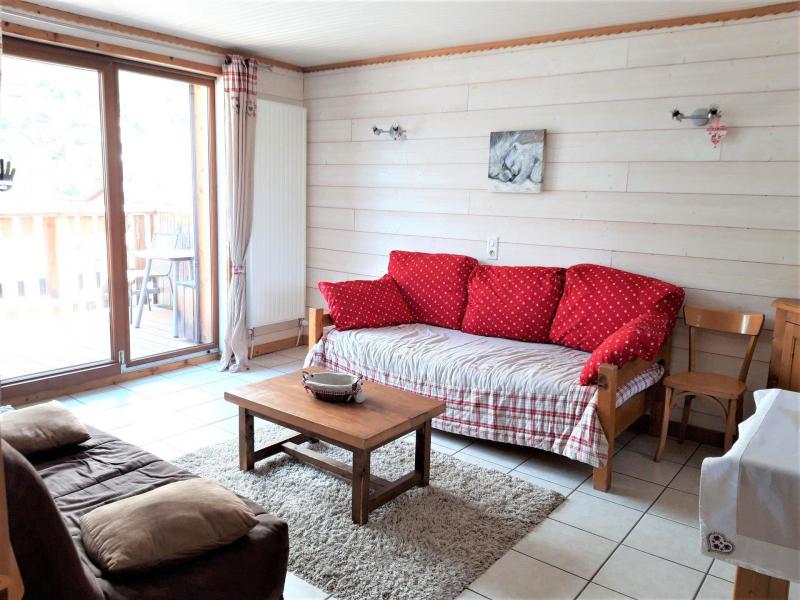 Rent in ski resort 2 room apartment 5 people (3) - Résidence l'Ancolie - Albiez Montrond - Living room