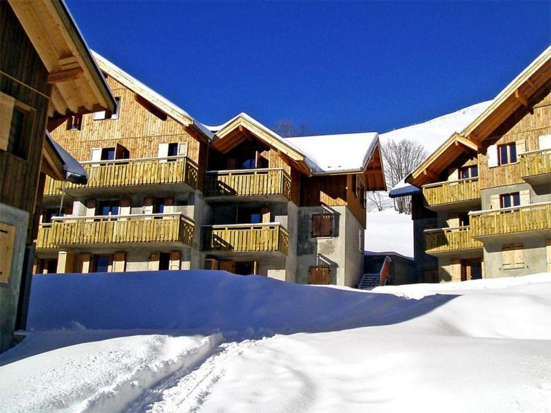 Ski verhuur Résidence le Hameau des Aiguilles - Albiez Montrond - Buiten winter