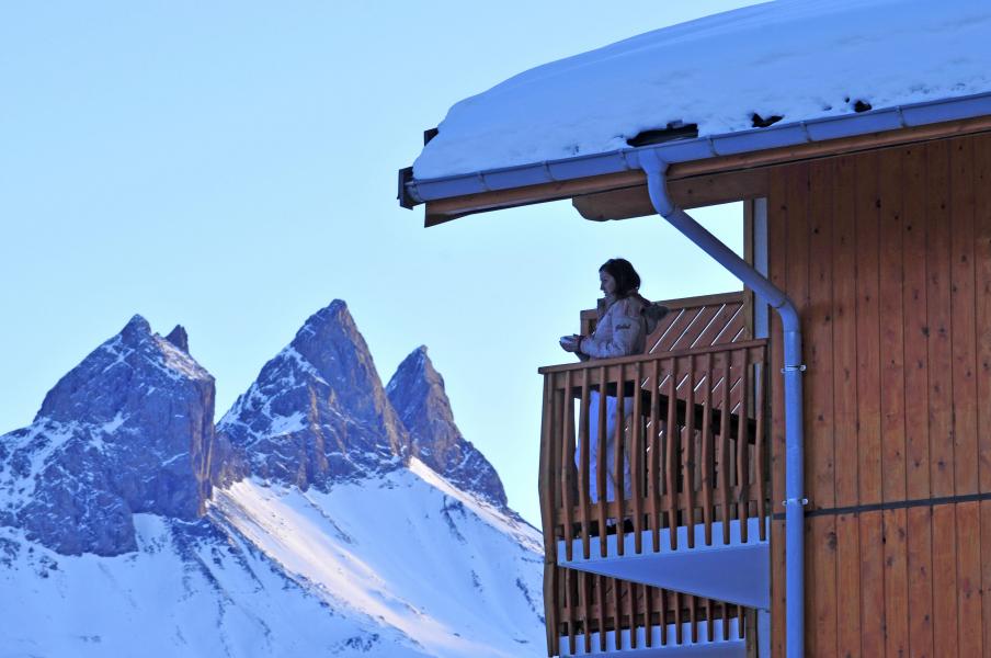 Vacances en montagne Résidence le Relais des Pistes - Albiez Montrond - Extérieur hiver