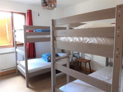 Rent in ski resort 4 room apartment 8 people - Chalet le Mont Emy - Albiez Montrond - Bunk beds