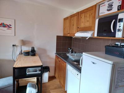 Rent in ski resort 2 room apartment 5 people (G103) - Le Hameau des Aiguilles - Albiez Montrond - Kitchenette