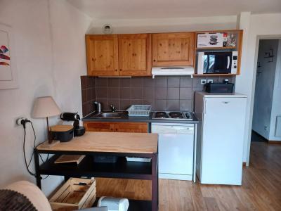 Rent in ski resort 2 room apartment 5 people (G103) - Le Hameau des Aiguilles - Albiez Montrond - Living room