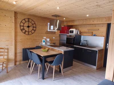 Rent in ski resort 2 room apartment sleeping corner 6 people (D204) - Le Hameau des Aiguilles - Albiez Montrond - Kitchen