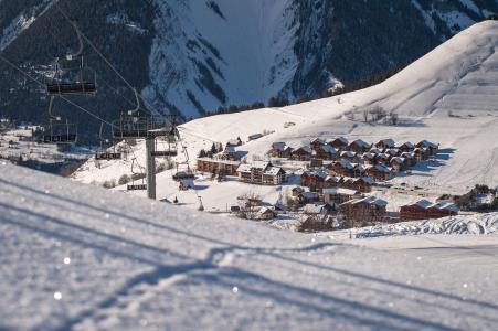 Ski verhuur Les Chalets du Hameau des Aiguilles - Albiez Montrond - Buiten winter