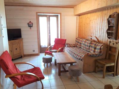 Ski verhuur Appartement 4 kamers 10 personen (4) - Résidence l'Ancolie - Albiez Montrond - Woonkamer