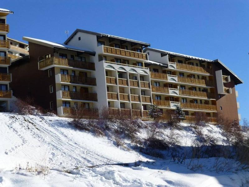 Каникулы в горах Квартира студия со спальней для 4 чел. (015-004) - Balcons d'Huez - Alpe d'Huez - зимой под открытым небом