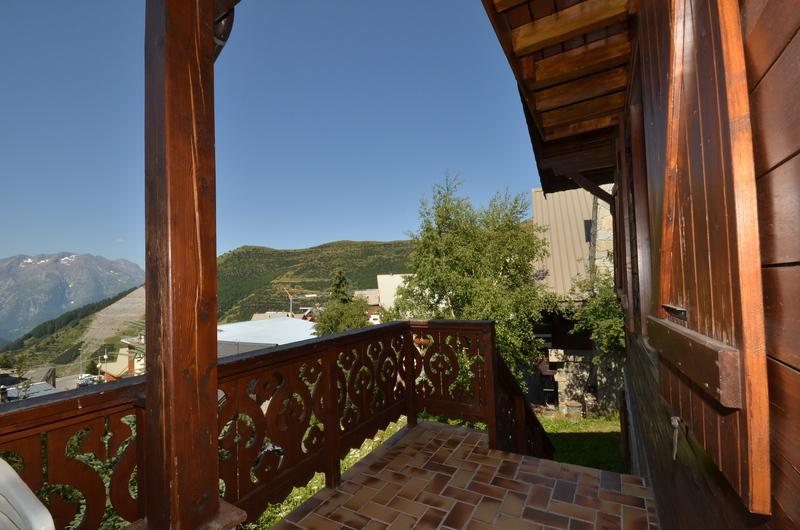 Location au ski Chalet Alpenvue - Alpe d'Huez - Terrasse
