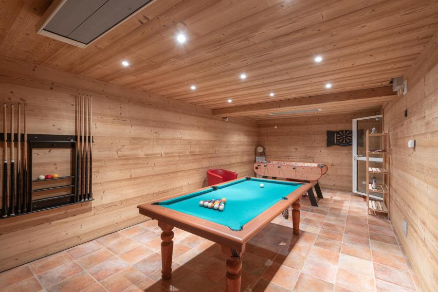 Ski verhuur Chalet triplex 9 kamers 12 personen - CHALET ALTIPORT N°31 - Alpe d'Huez - Biljart