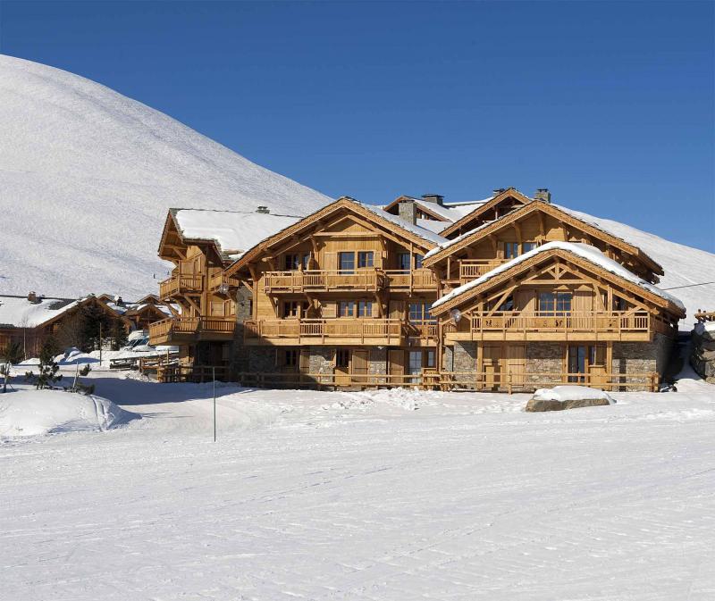 Vacances en montagne Chalet Bouquetin - Alpe d'Huez - Extérieur hiver