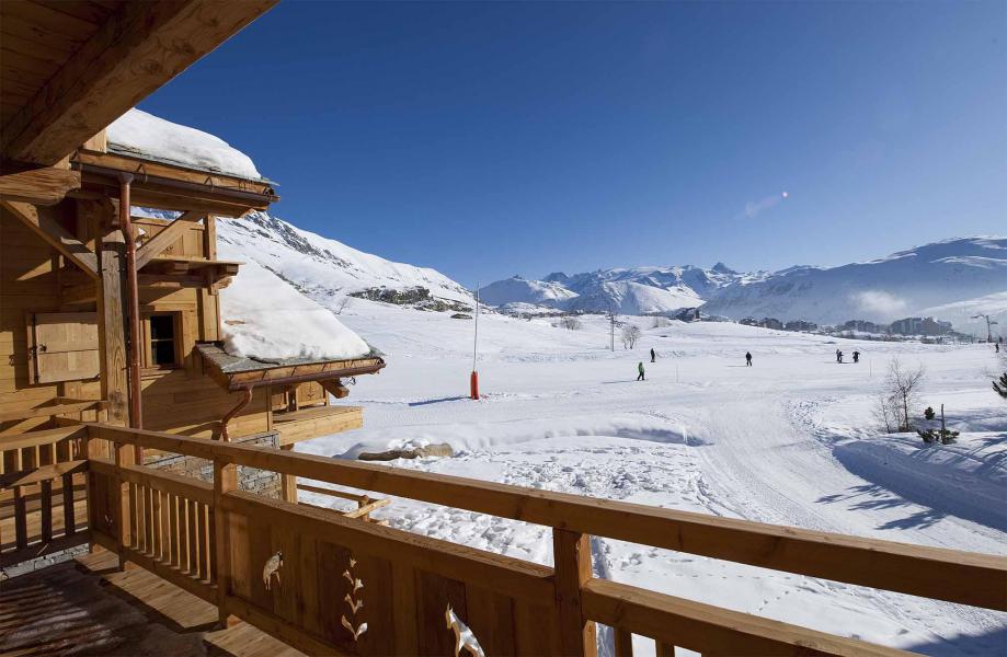 Vacances en montagne Chalet Bouquetin - Alpe d'Huez - Extérieur hiver