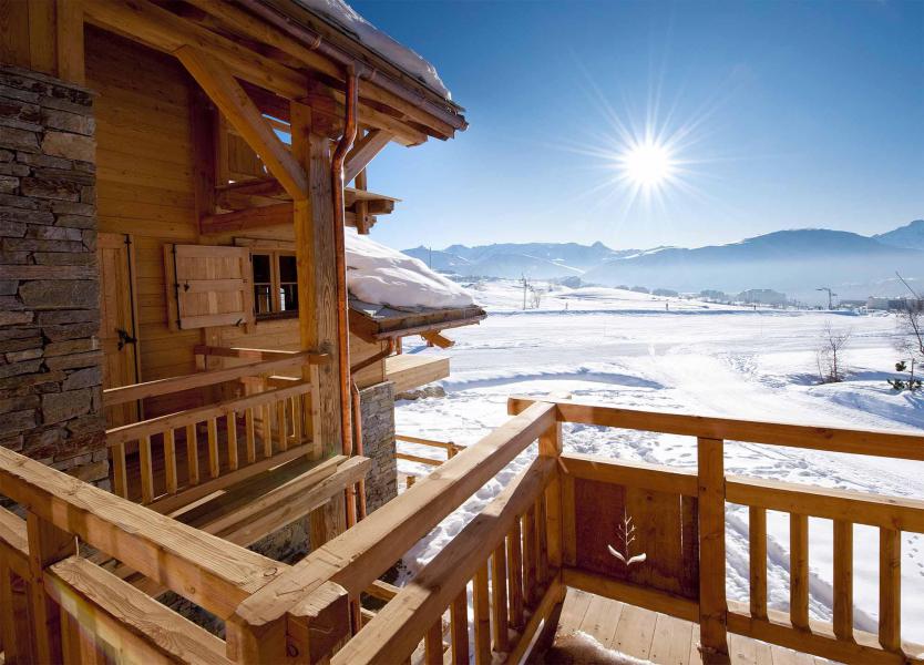 Location au ski Chalet Bouquetin - Alpe d'Huez - Extérieur hiver