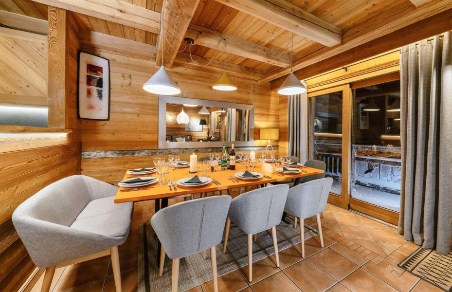 Rent in ski resort Chalet Bouquetin - Alpe d'Huez - Dining area