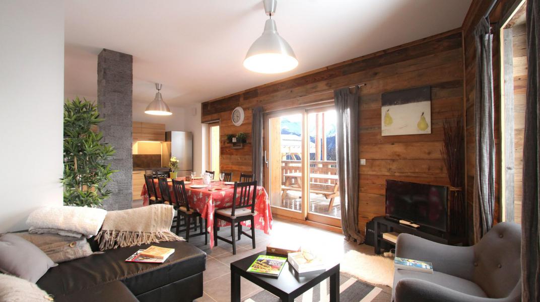 Rent in ski resort Chalet De Sarenne - Alpe d'Huez - Living room
