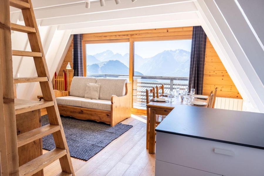 Rent in ski resort 5 room chalet 8 people - Chalet Delta 36 - Alpe d'Huez - Living room