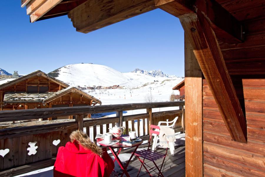 Skiverleih Chalet des Neiges - Alpe d'Huez - Draußen im Winter