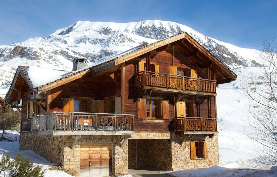 Location au ski Chalet Diane - Alpe d'Huez - Extérieur hiver