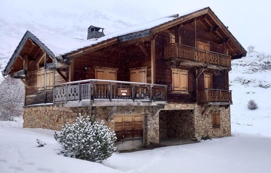 Skiverleih Chalet Diane - Alpe d'Huez - Draußen im Winter