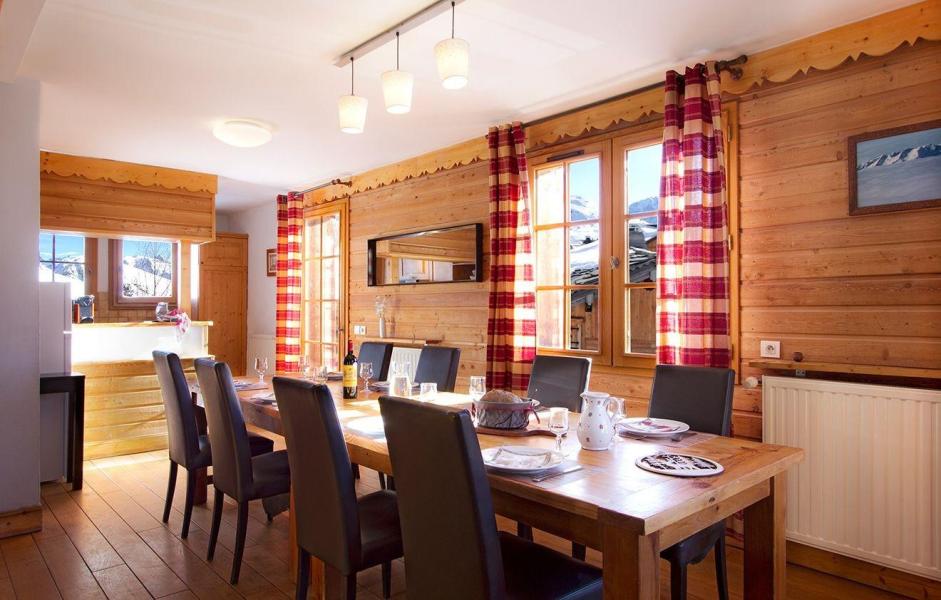 Rent in ski resort Chalet Diane - Alpe d'Huez - Dining area