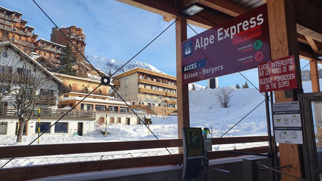 Wynajem na narty Chalet le Vieux Logis - Alpe d'Huez - Zima na zewnątrz