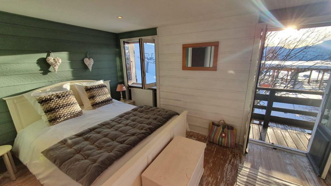 Ski verhuur Chalet le Vieux Logis - Alpe d'Huez - Kamer