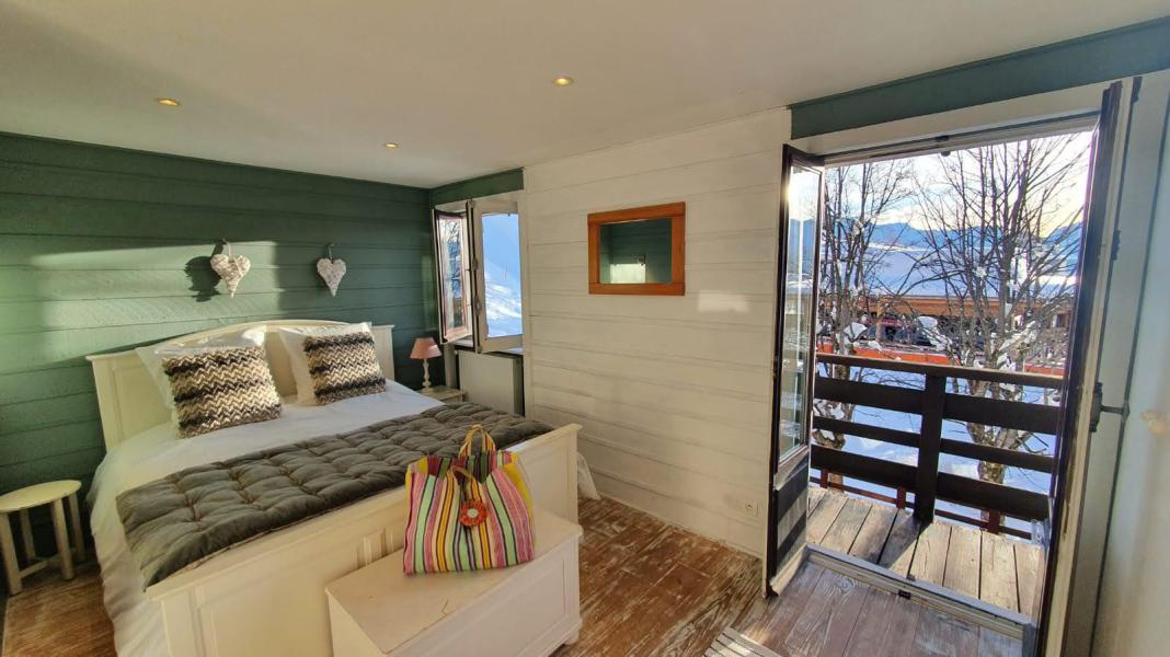 Ski verhuur Chalet le Vieux Logis - Alpe d'Huez - Kamer