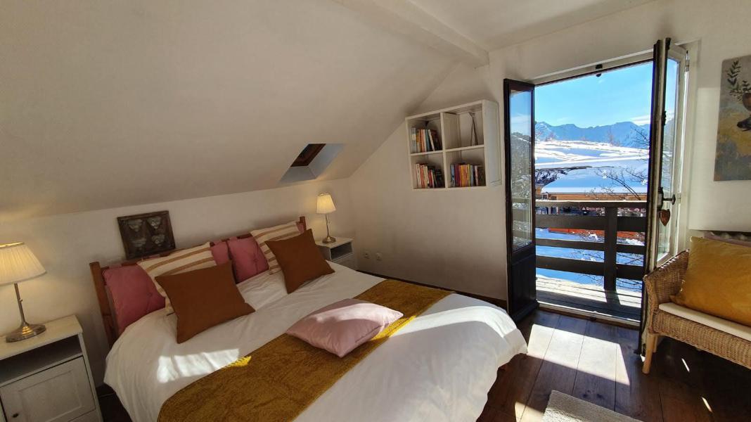Ski verhuur Chalet le Vieux Logis - Alpe d'Huez - Kamer