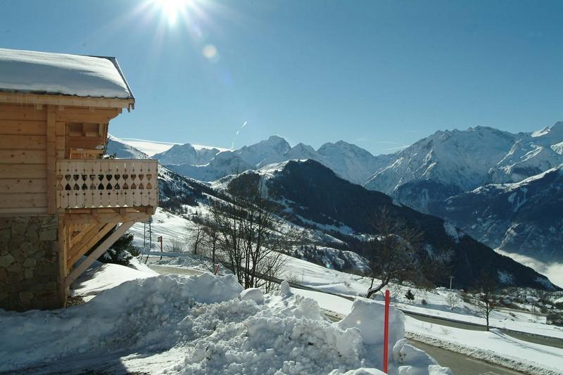 Urlaub in den Bergen Chalet les Sapins - Alpe d'Huez - Draußen im Winter