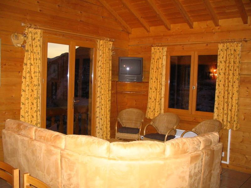 Rent in ski resort Chalet les Sapins - Alpe d'Huez - Living area