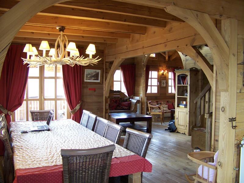 Rent in ski resort Chalet Mélusine - Alpe d'Huez - Living room