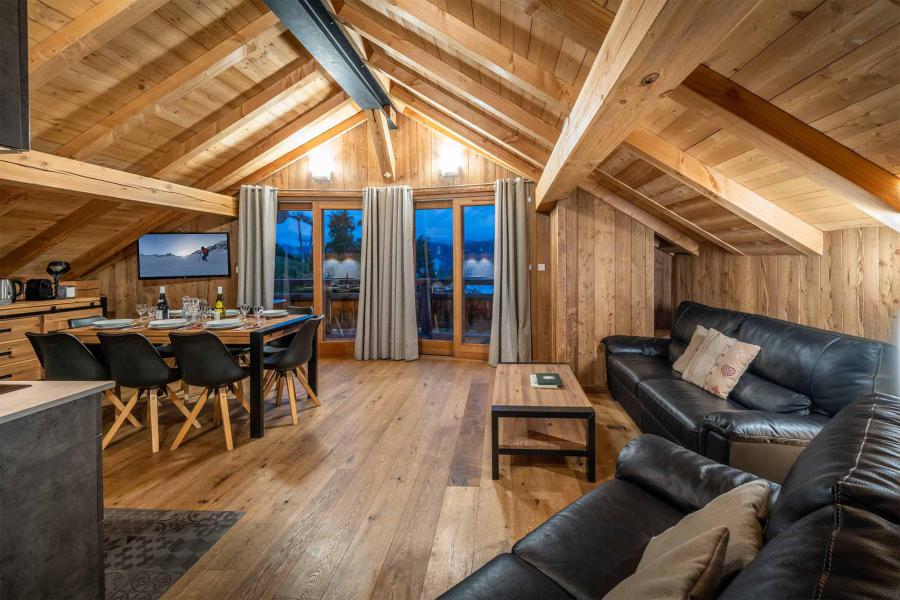 Rent in ski resort Chalet Nightingale - Alpe d'Huez - Living room