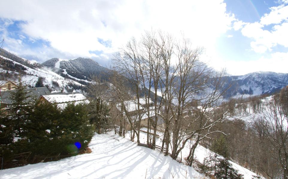 Holiday in mountain resort Chalet Nuance de Blanc - Alpe d'Huez - Winter outside