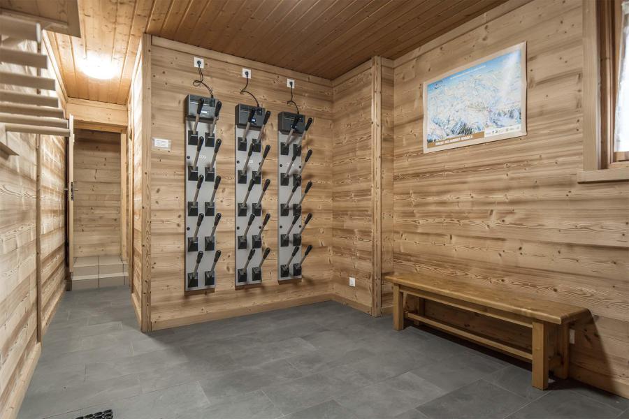Аренда на лыжном курорте Chalet Télémark - Alpe d'Huez - Помещение для хранения лыжного оборудов&#1072