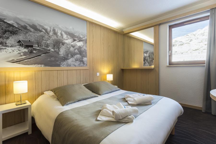 Ski verhuur Hôtel Club MMV les Bergers - Alpe d'Huez - 2 persoons bed