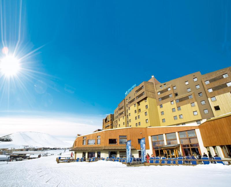 Ski verhuur Hôtel Club MMV les Bergers - Alpe d'Huez - Buiten winter
