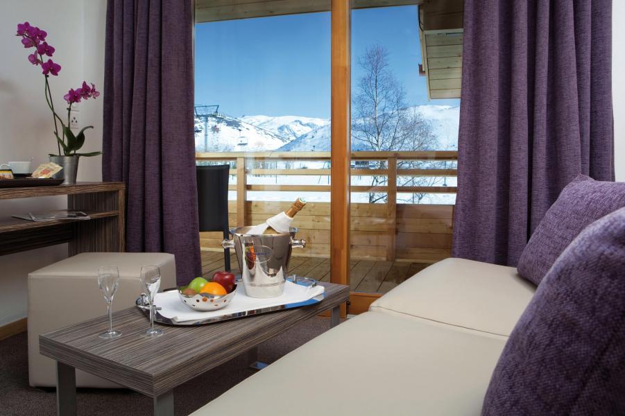Аренда на лыжном курорте L'Alpenrose Lagrange - Alpe d'Huez - Диван-кровать