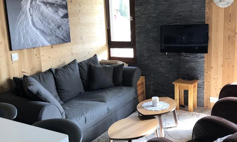 Rent in ski resort 3 room apartment 5 people (32m²) - La Résidence Christiania - Alpe d'Huez - Living room