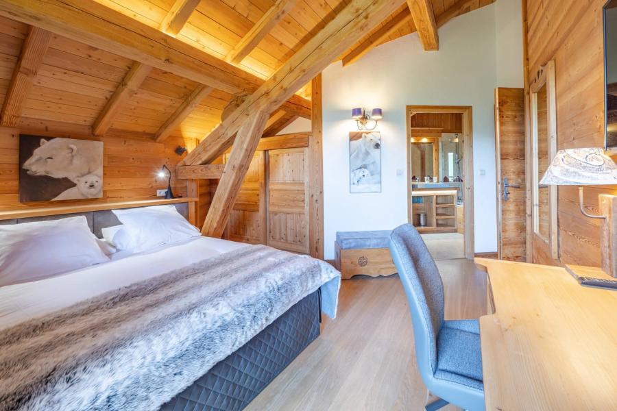 Location au ski Chalet 7 pièces 14 personnes (10 adultes et 4 enfants seulement) - Le Chalet Bouquetin - Alpe d'Huez - Chambre